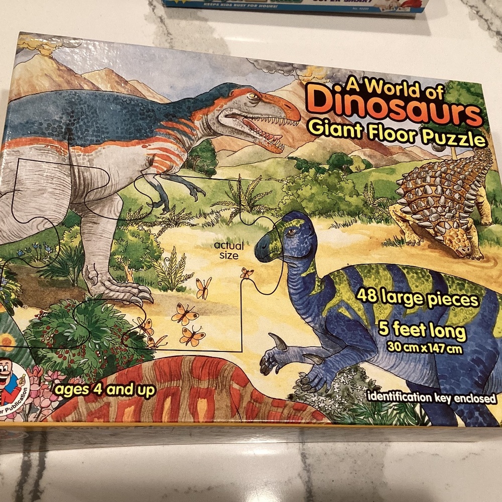 World of Dinosaurs Giant Floor Puzzle